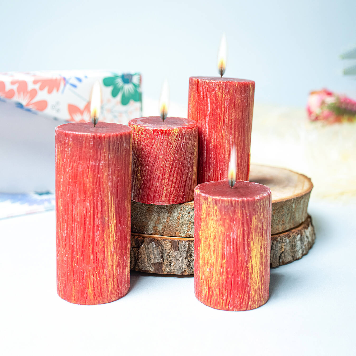 Rose Fragrance Candle |