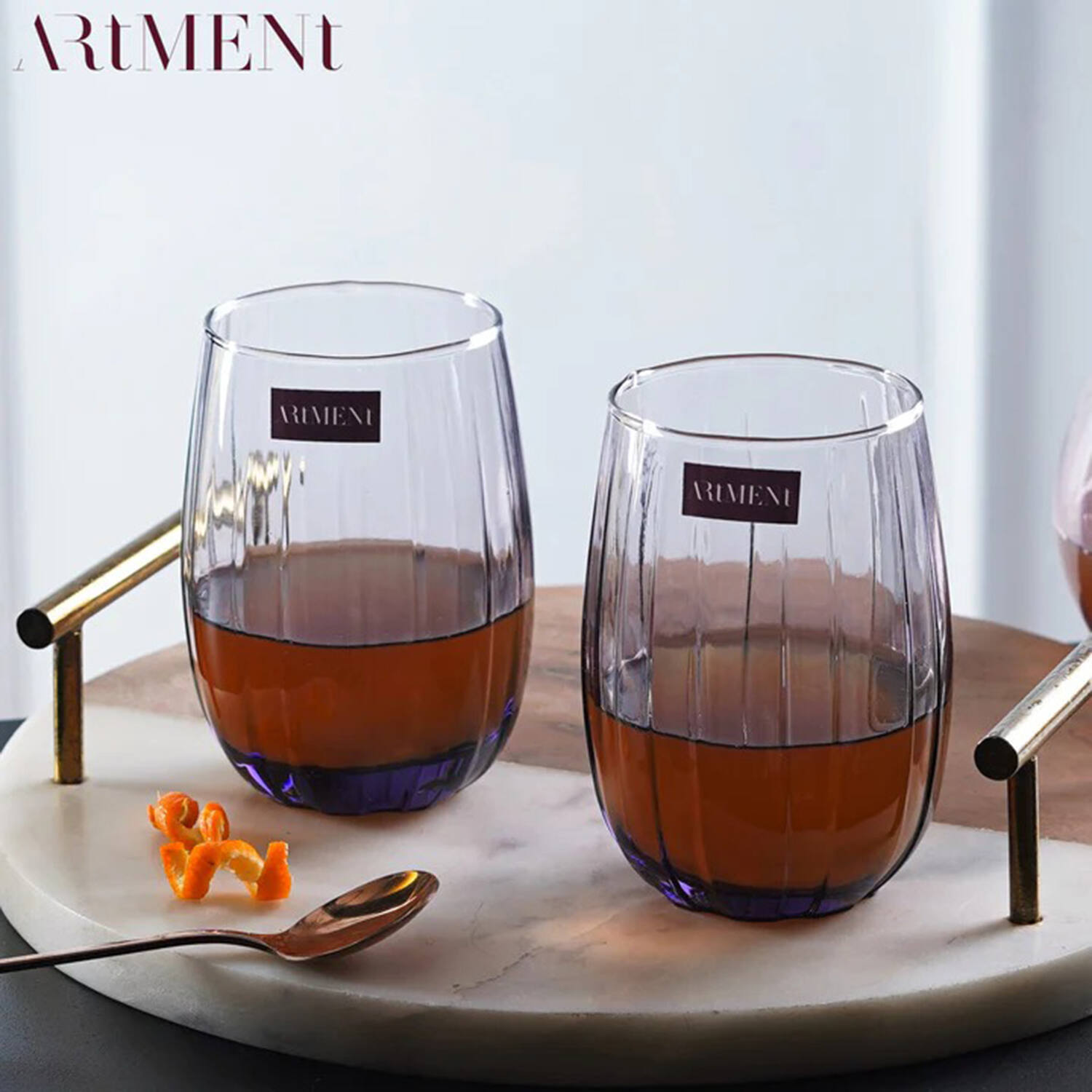 Appealing Orb Stemless Glasses |