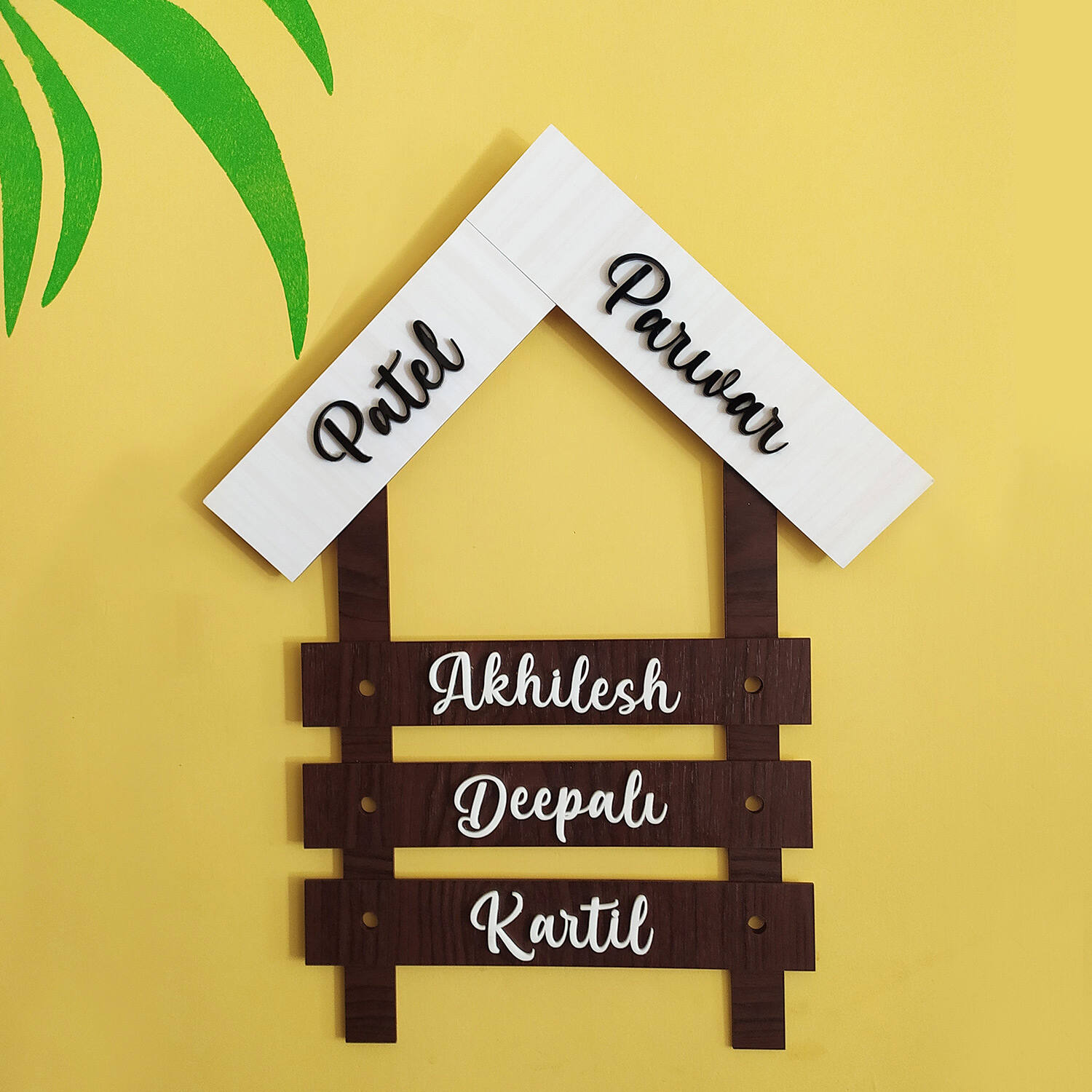 Family Name plate |