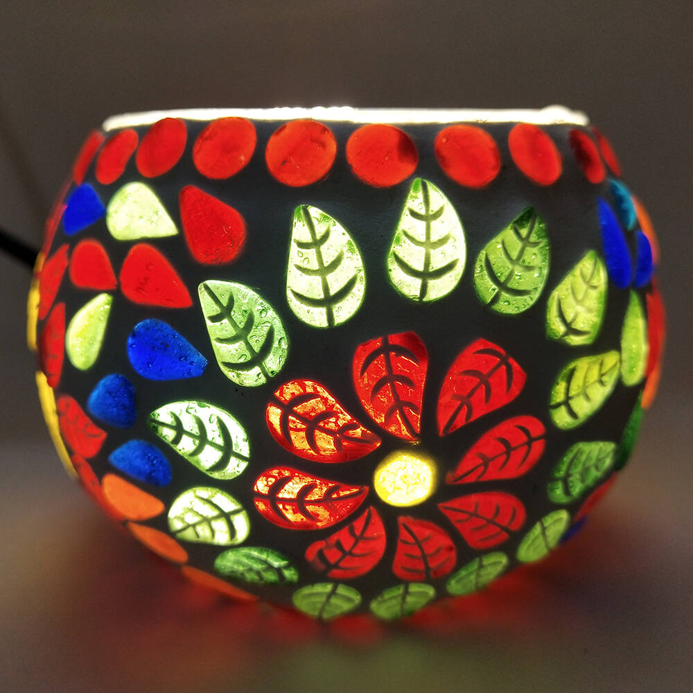 Small Mosaic Glass Lamp |