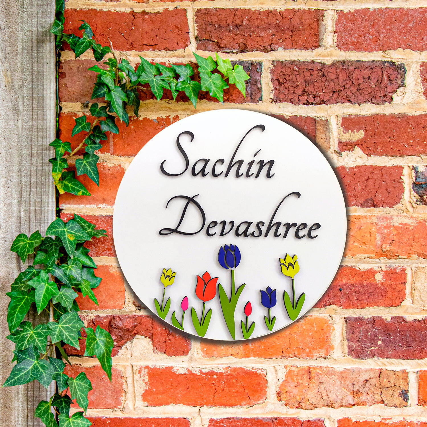 Tulip Field Name Plate |
