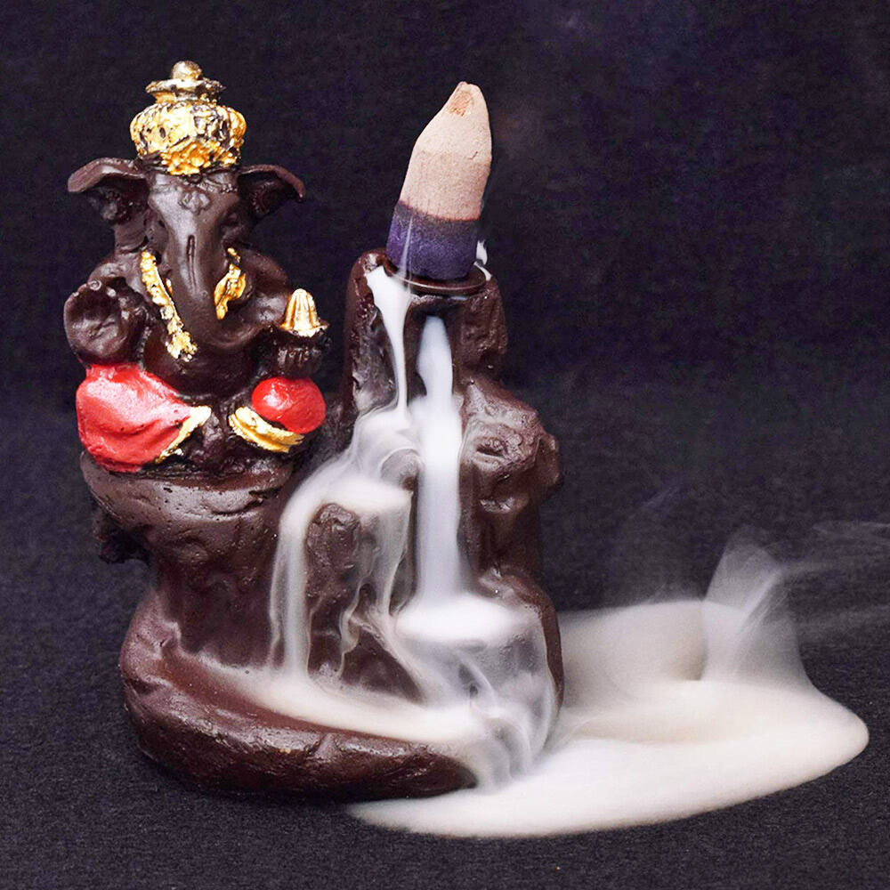 Lord Ganesha Black Color Idol |