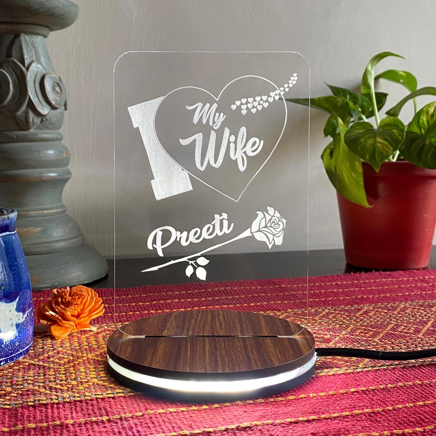 A Romantic Hearty Surprise LED Lamp Gift |