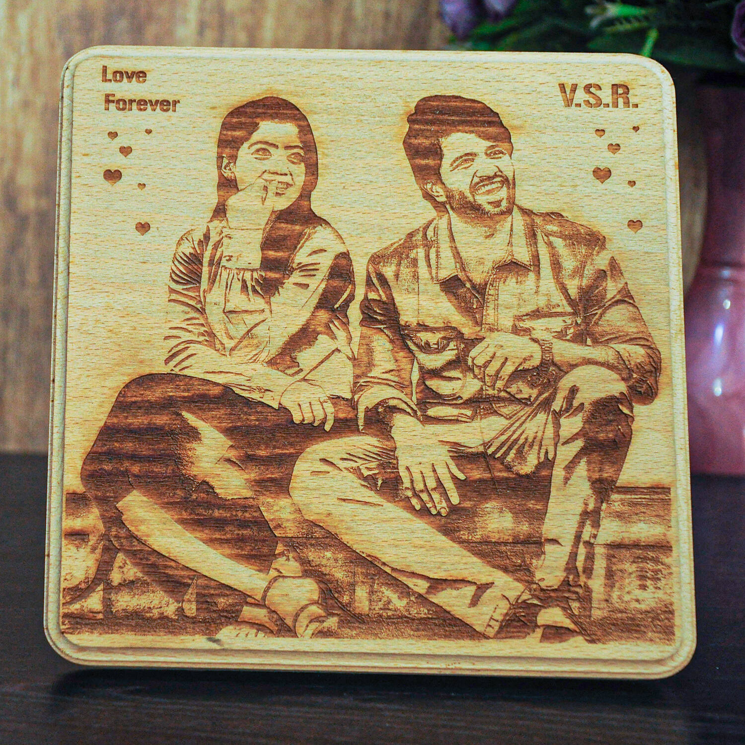 Love Forever Wooden Frame |