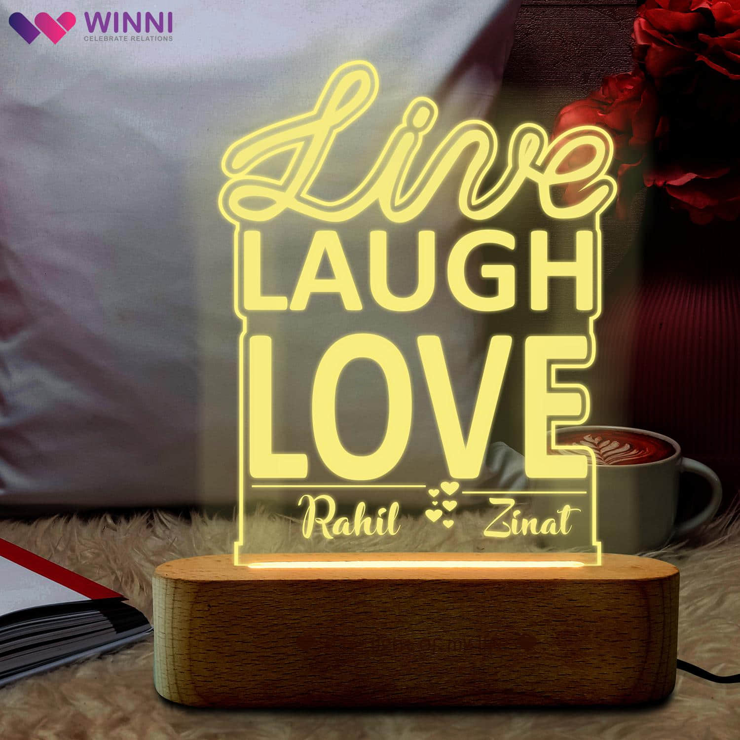 Live Love Laugh Lamp |