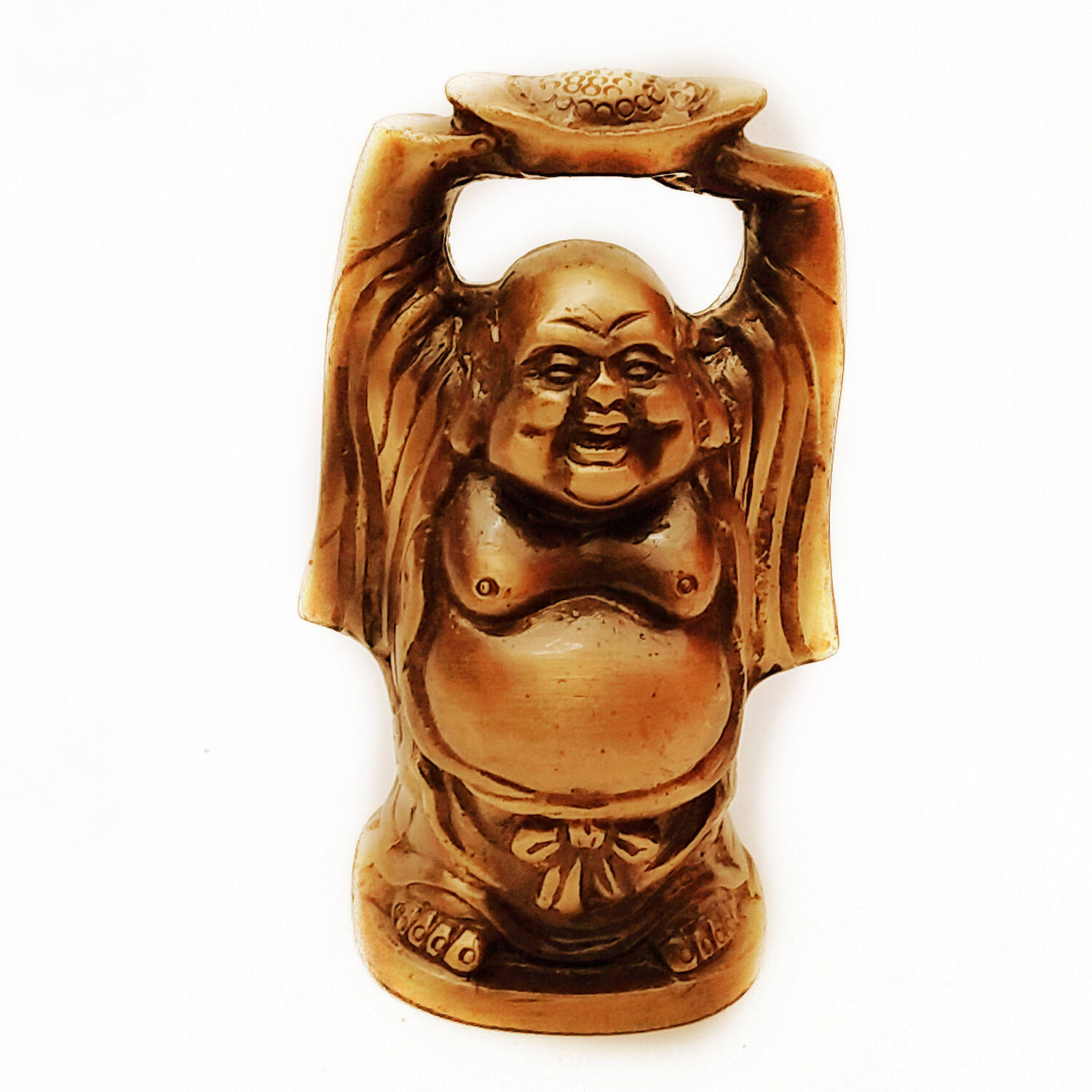 Pure Brass Metal Laughing Buddha |