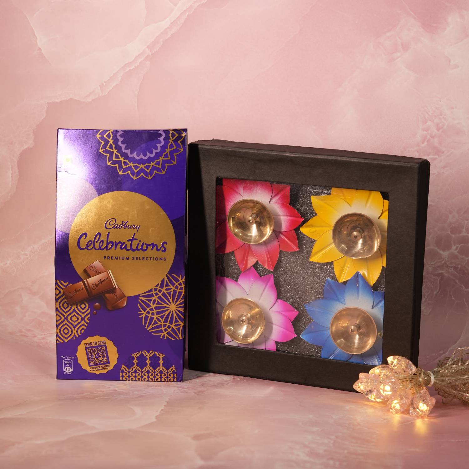Diwali Diya Radiance with Dairy Milk Treats |