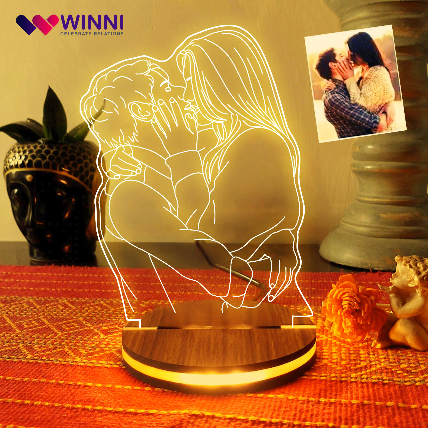 Epitome Of Immense Love LED Lamp |