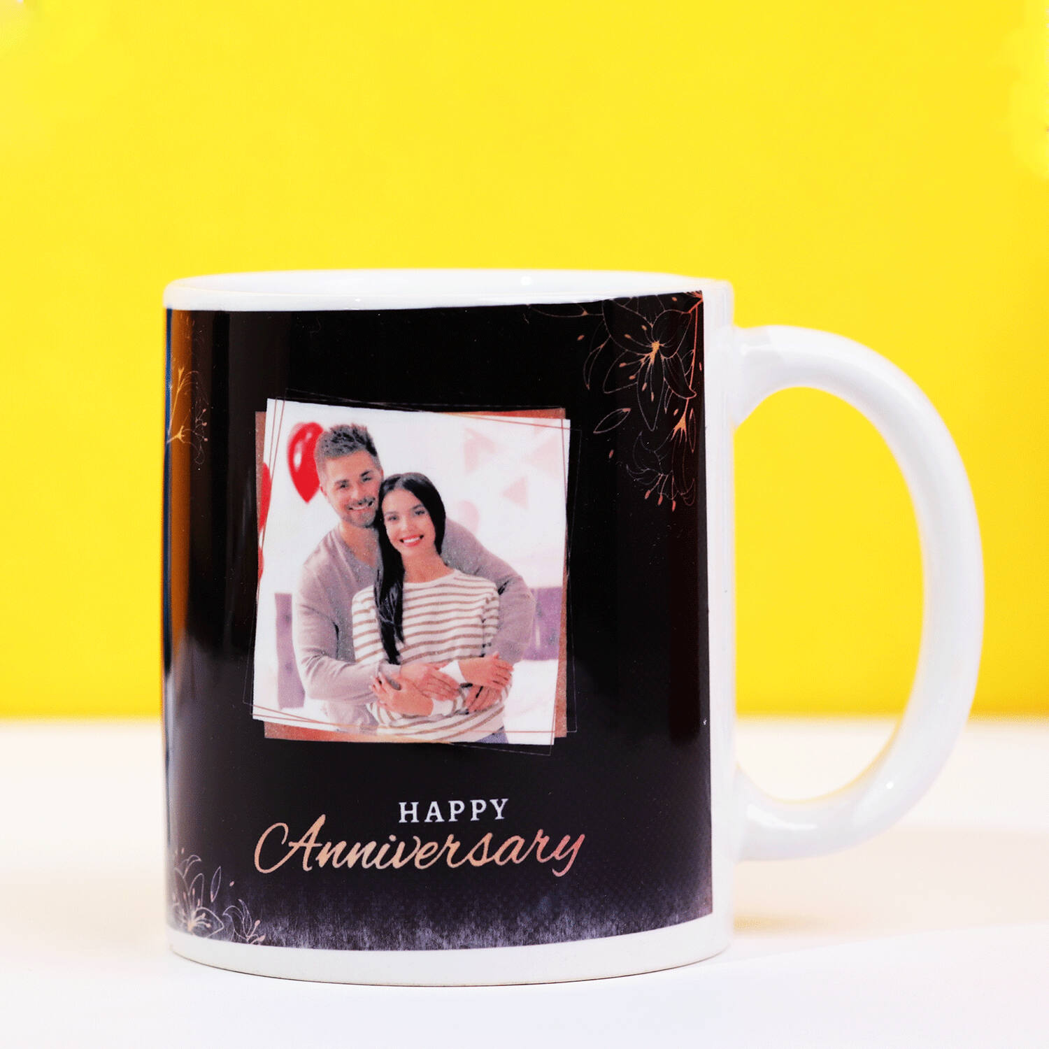 Black Anniversary Mug |