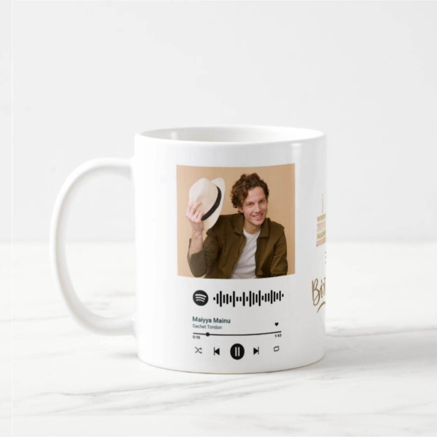 Birthday Spotify Mug |