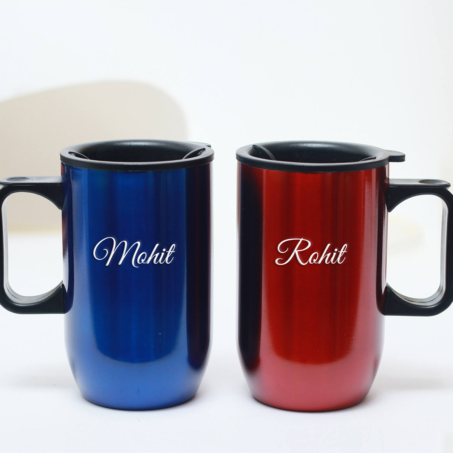 Personalized Couples Travel Mugs |