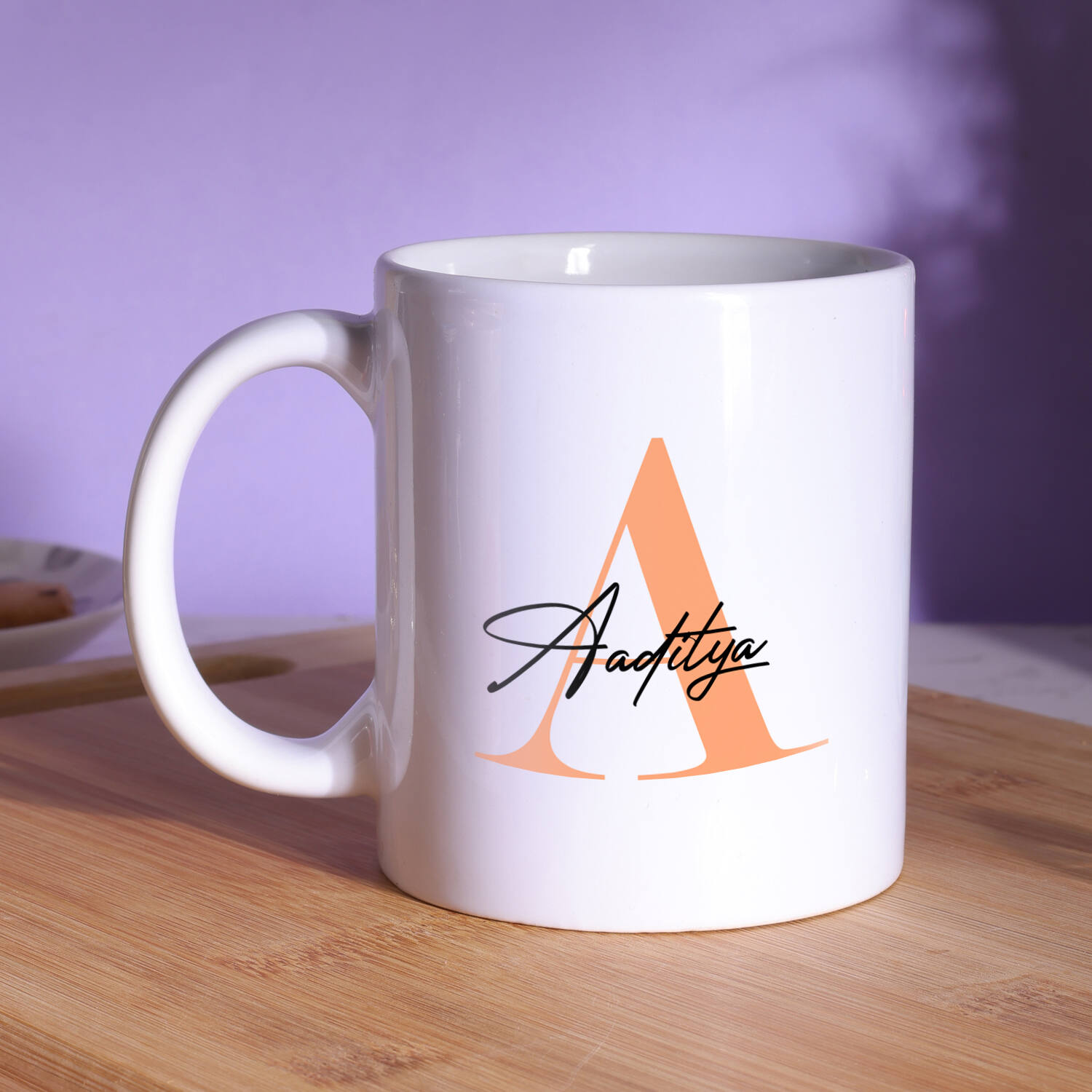 Personalized Custom Letter Initial Mug |