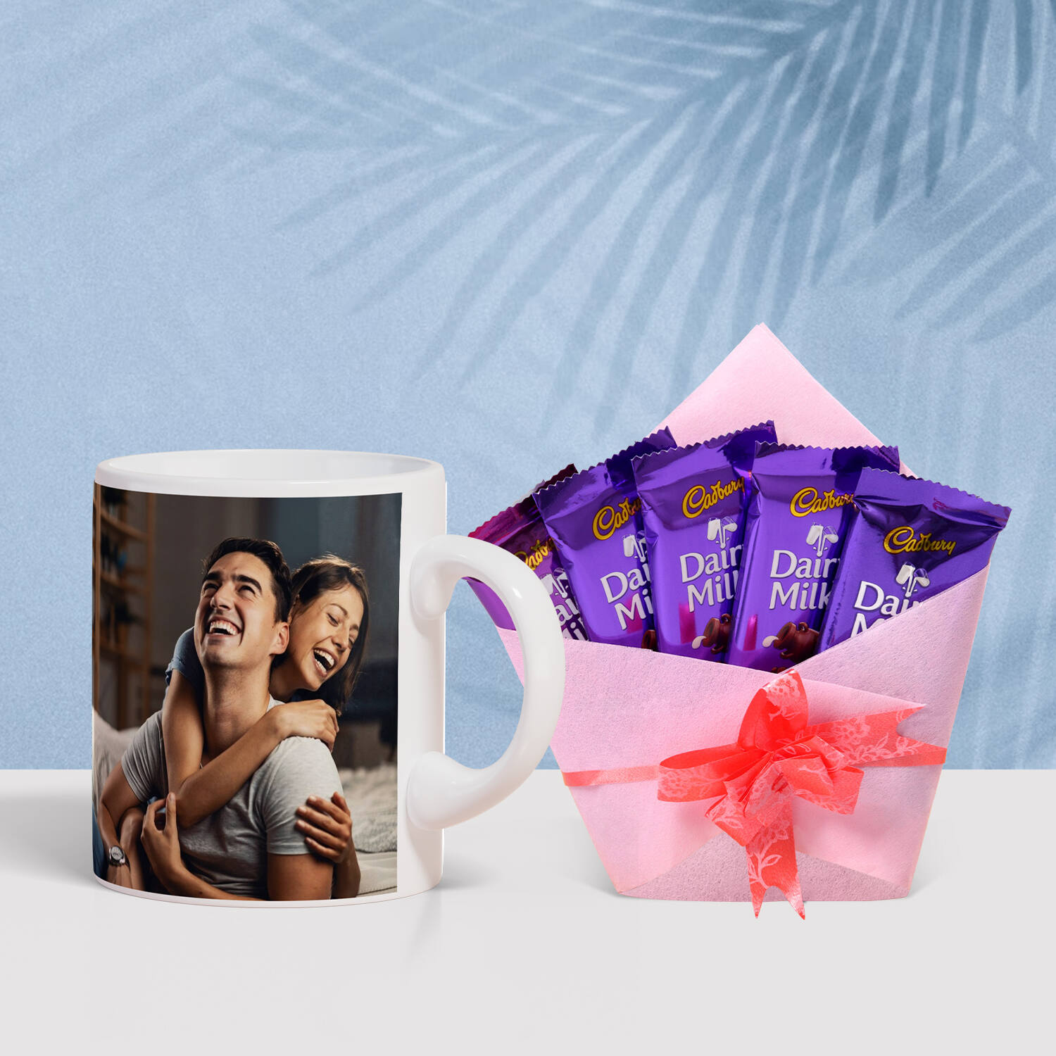 Personalized Mug With Dairy Milk Chocolate |