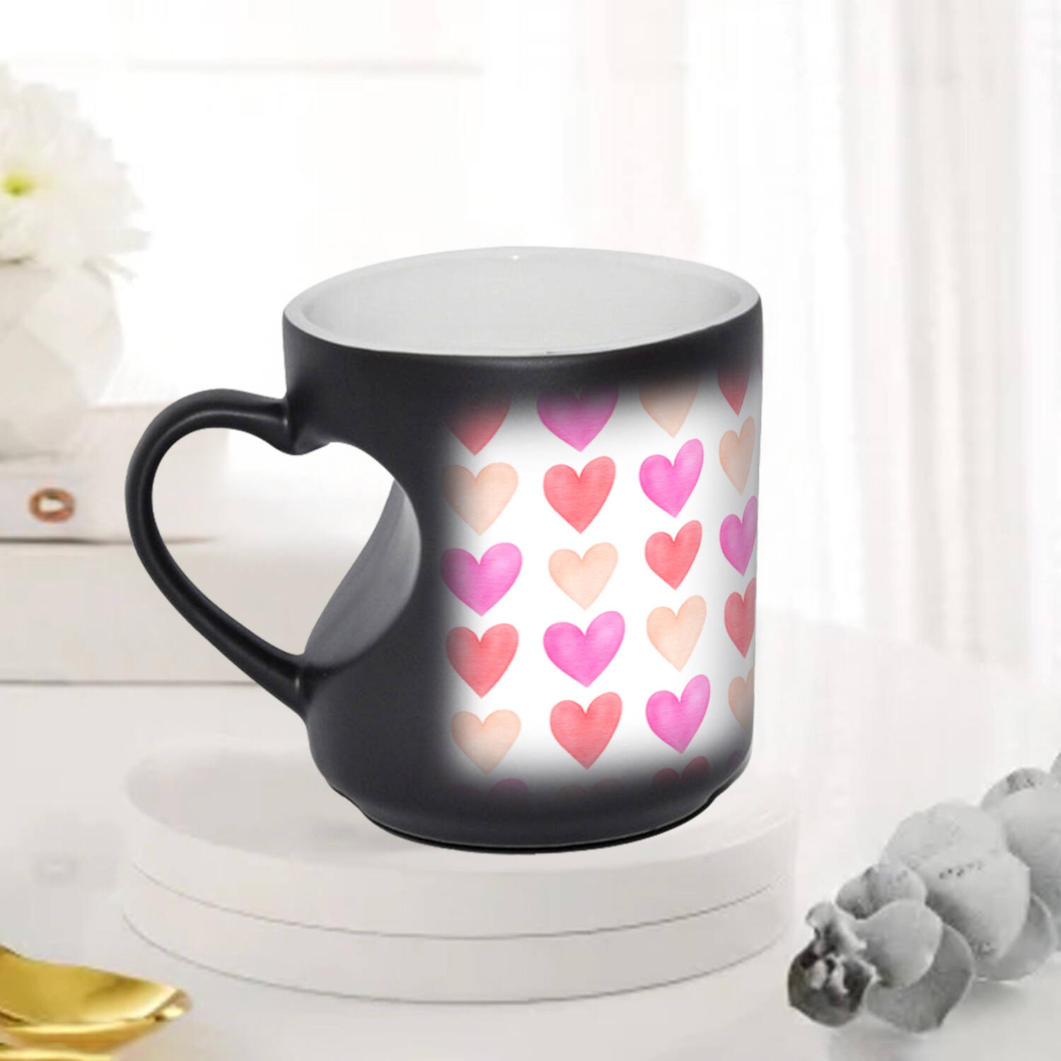 Multiple Hearts Magic Designer Mug |