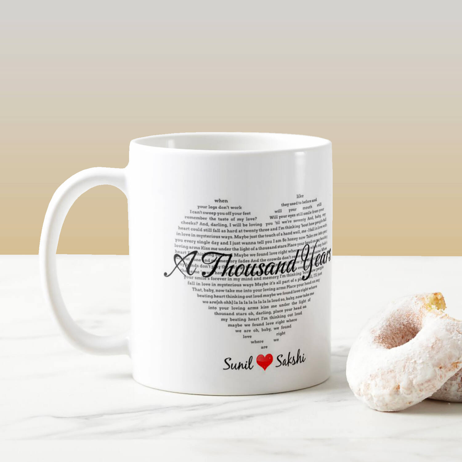 A Thousand Year Heart Mug |