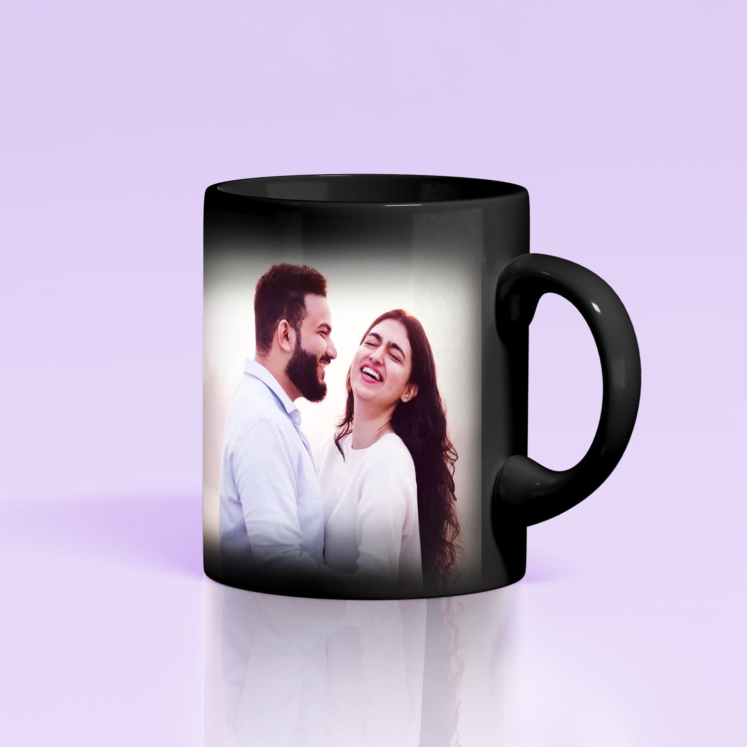 Relishing Couple Personalized Magic Mug |