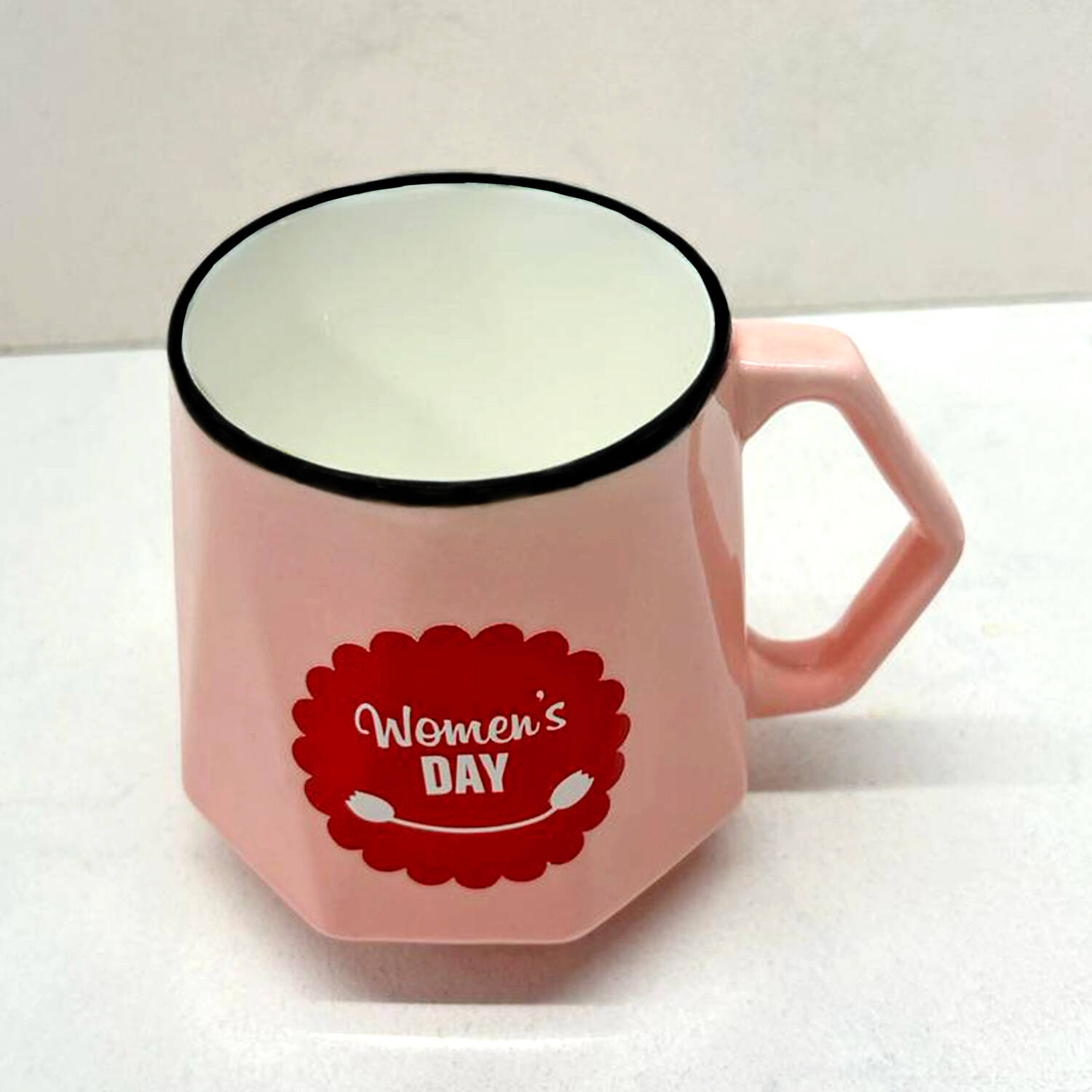 Womens Day Diamond Pink Mug |