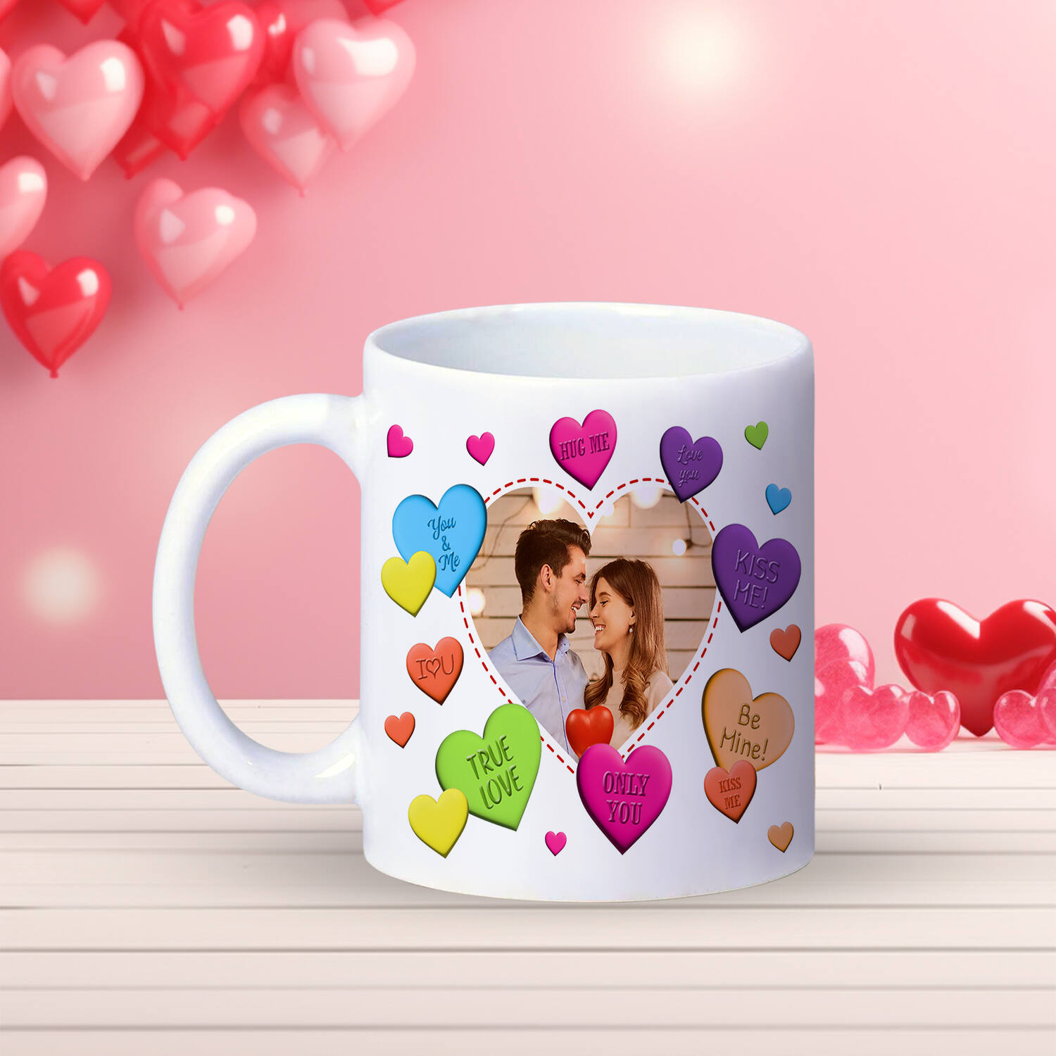 Valentine Sweetheart Personalised Mug |