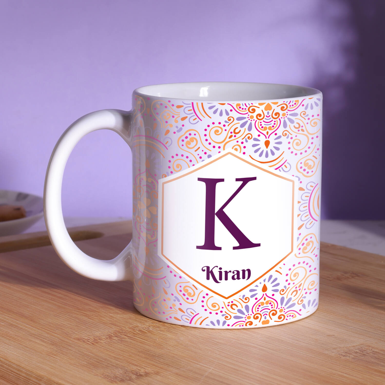 Initial and Name Personalize Mug |