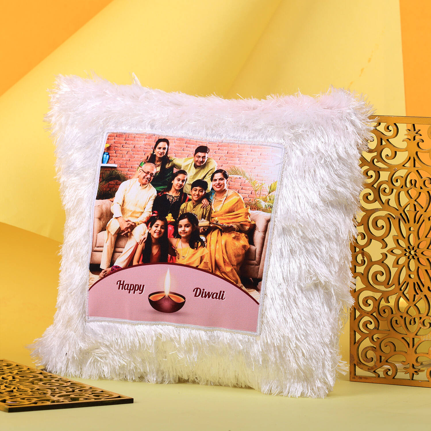 Capture the Moments Personalized Led Cushion |