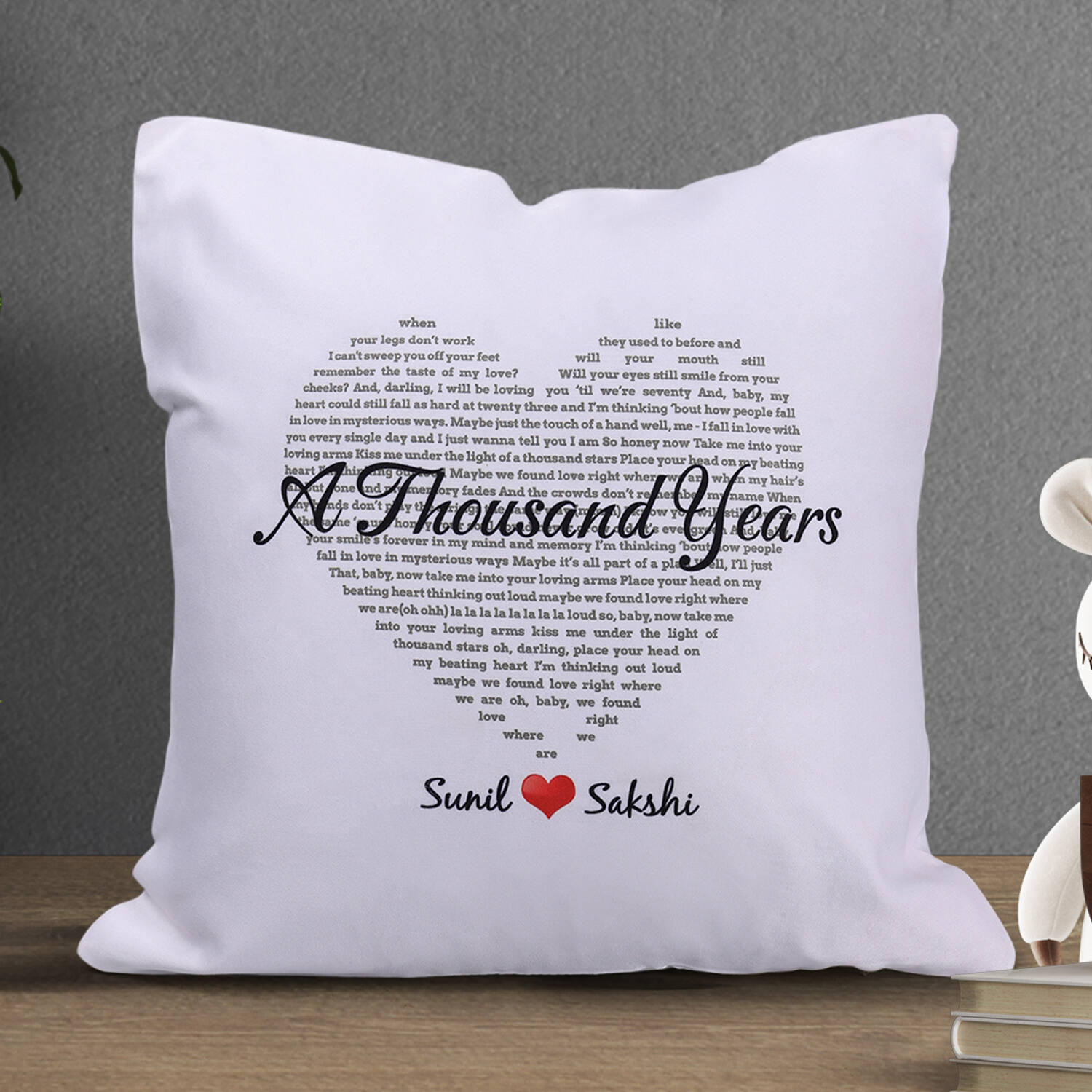 Thousand Year Message Cushion |