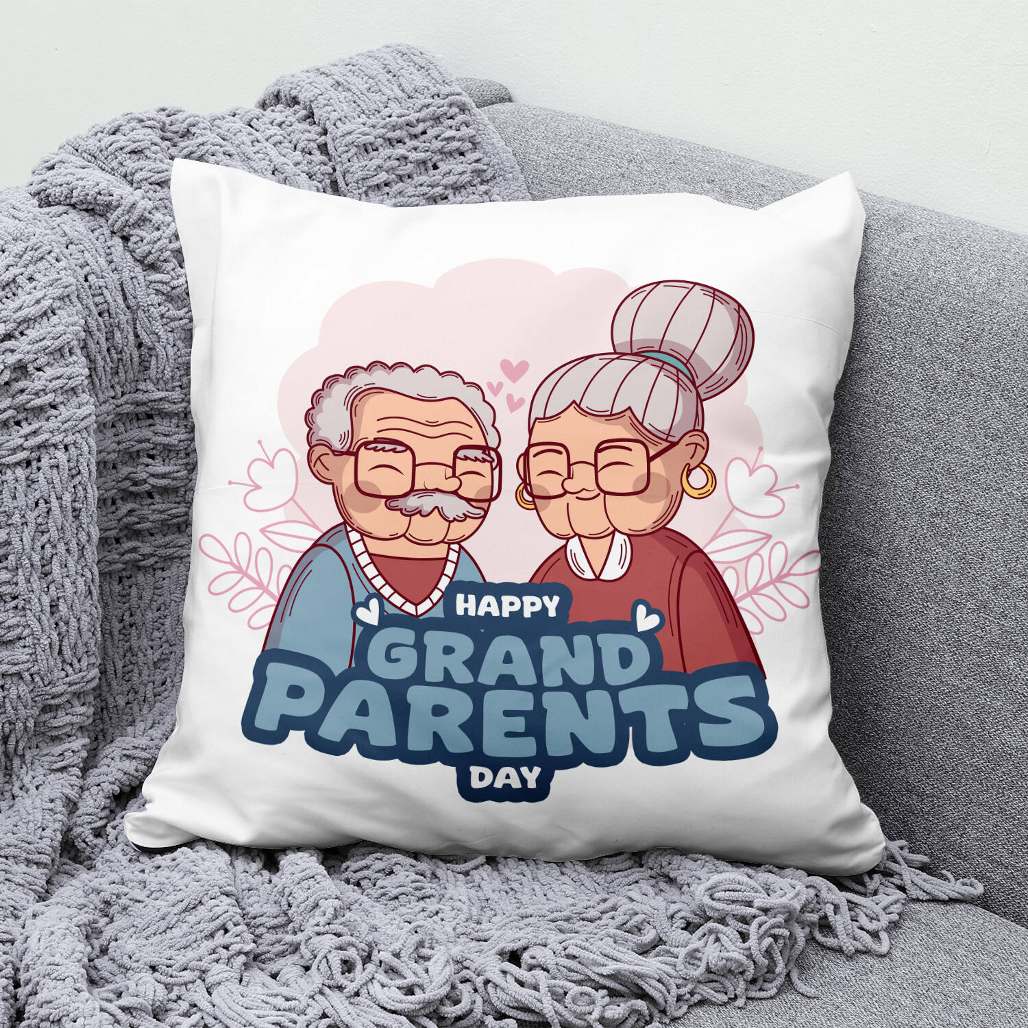 Happy Grandparents Day Cushion |