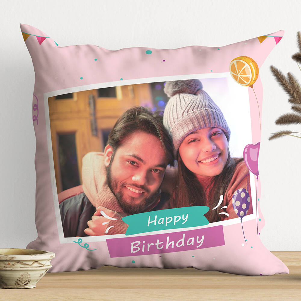 Birthday Personalised Cushion |