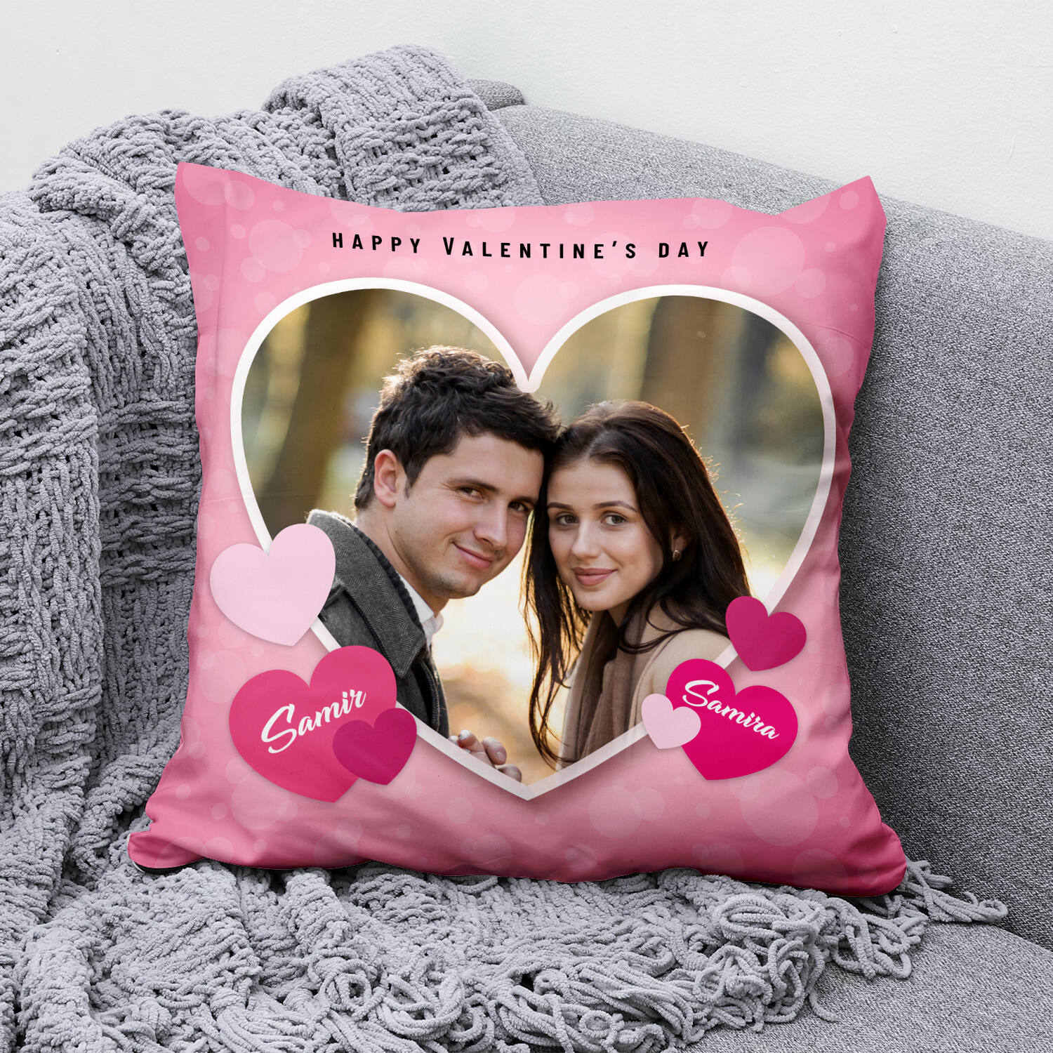 Personalised Valentines Day Sweetheart Cushion |