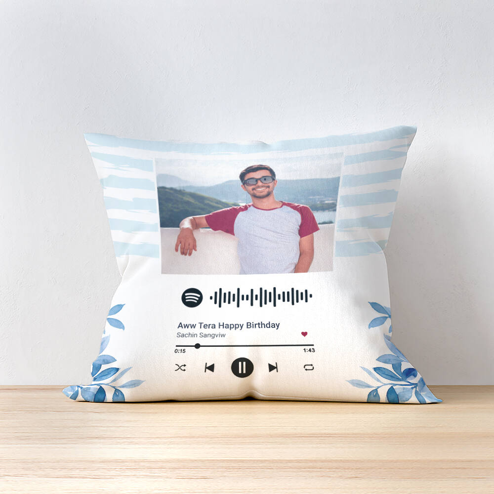 Birthday Spotify Cushion |