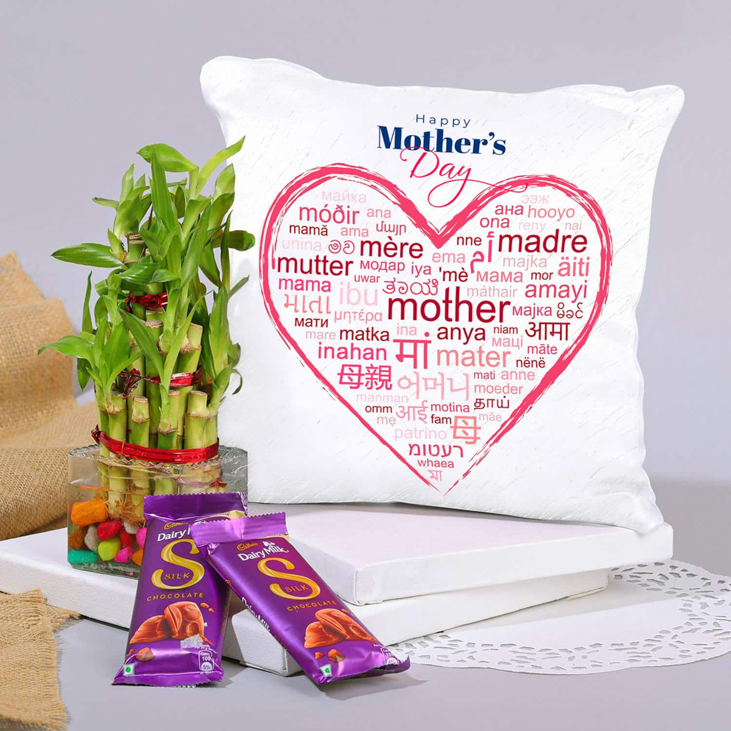 Alluring Mothers Day Cushion Combo |