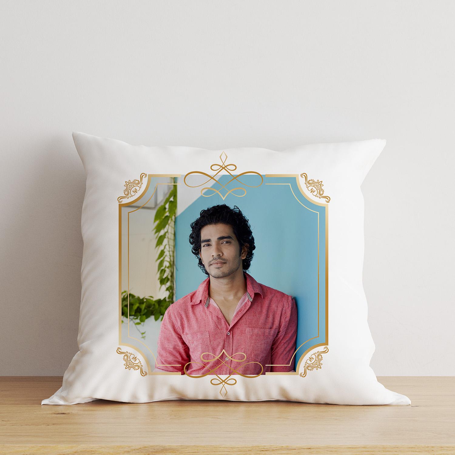 Personalized Photo Cushion 16 Inches |