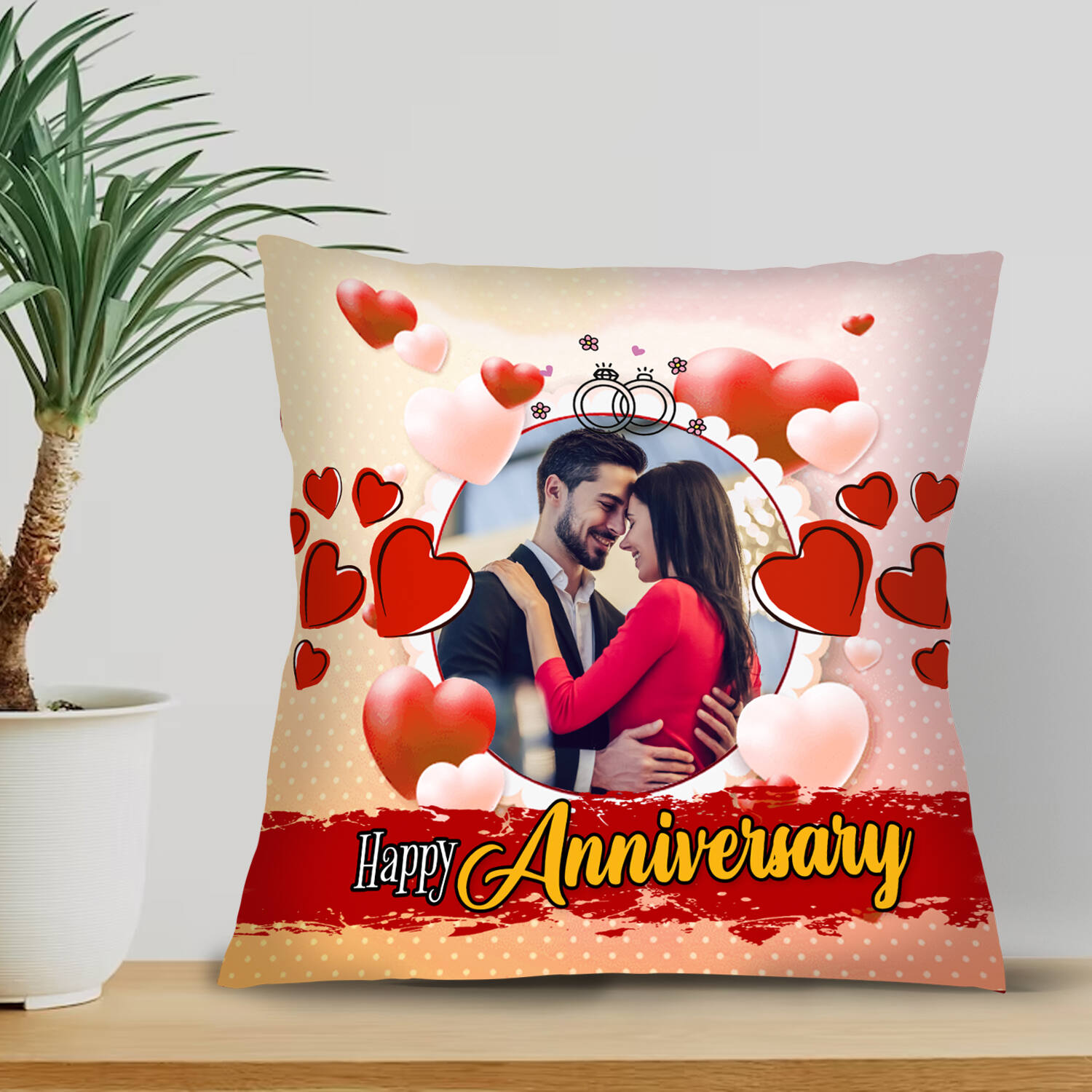 Personalised Anniversary Cushion |
