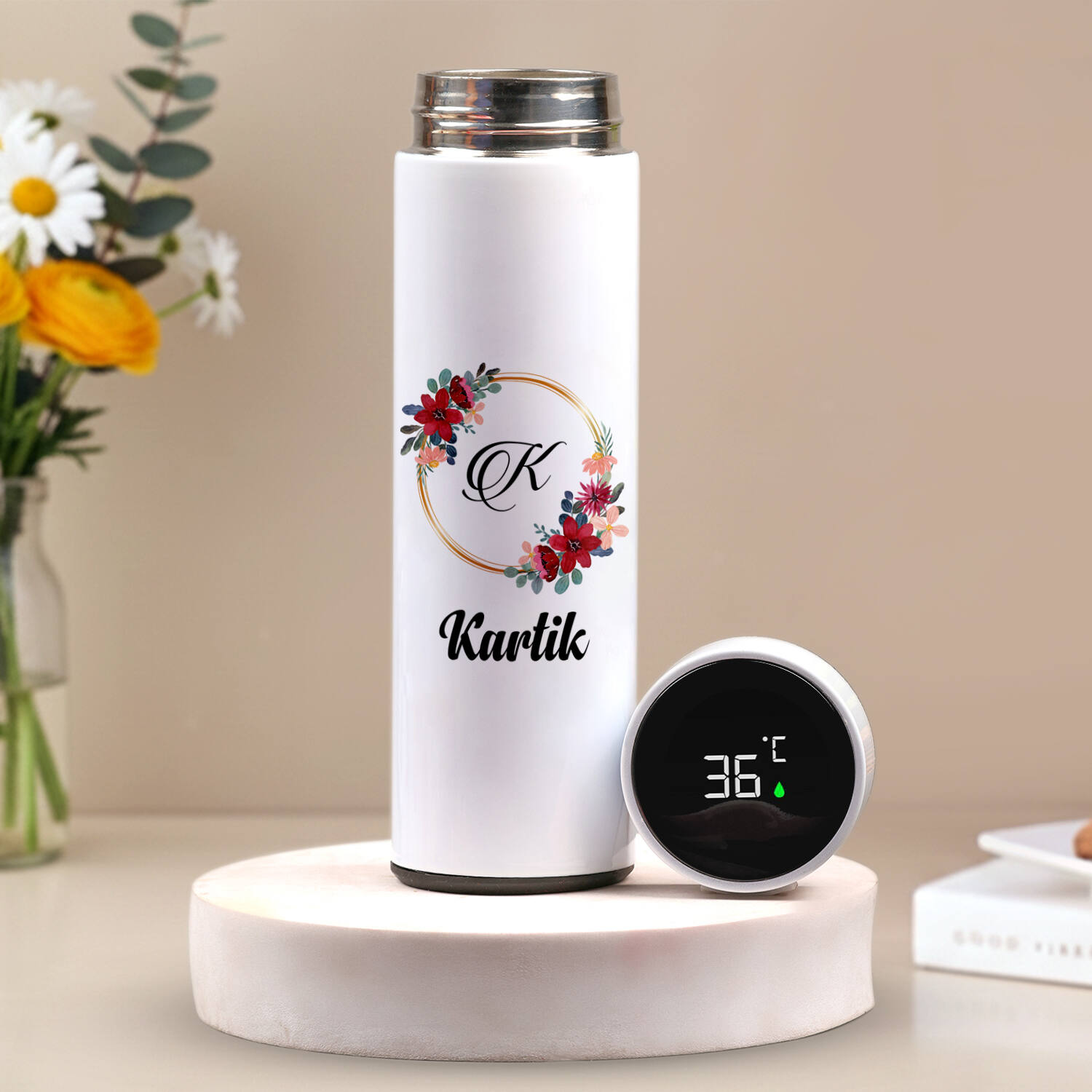 Personalized Temperature Bottle with Name |