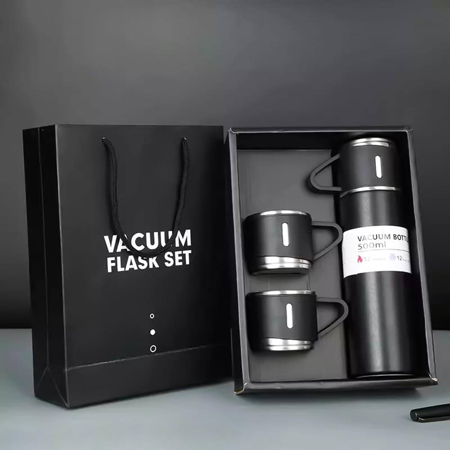 Appealing Vacuum Thermos Bottle Set |