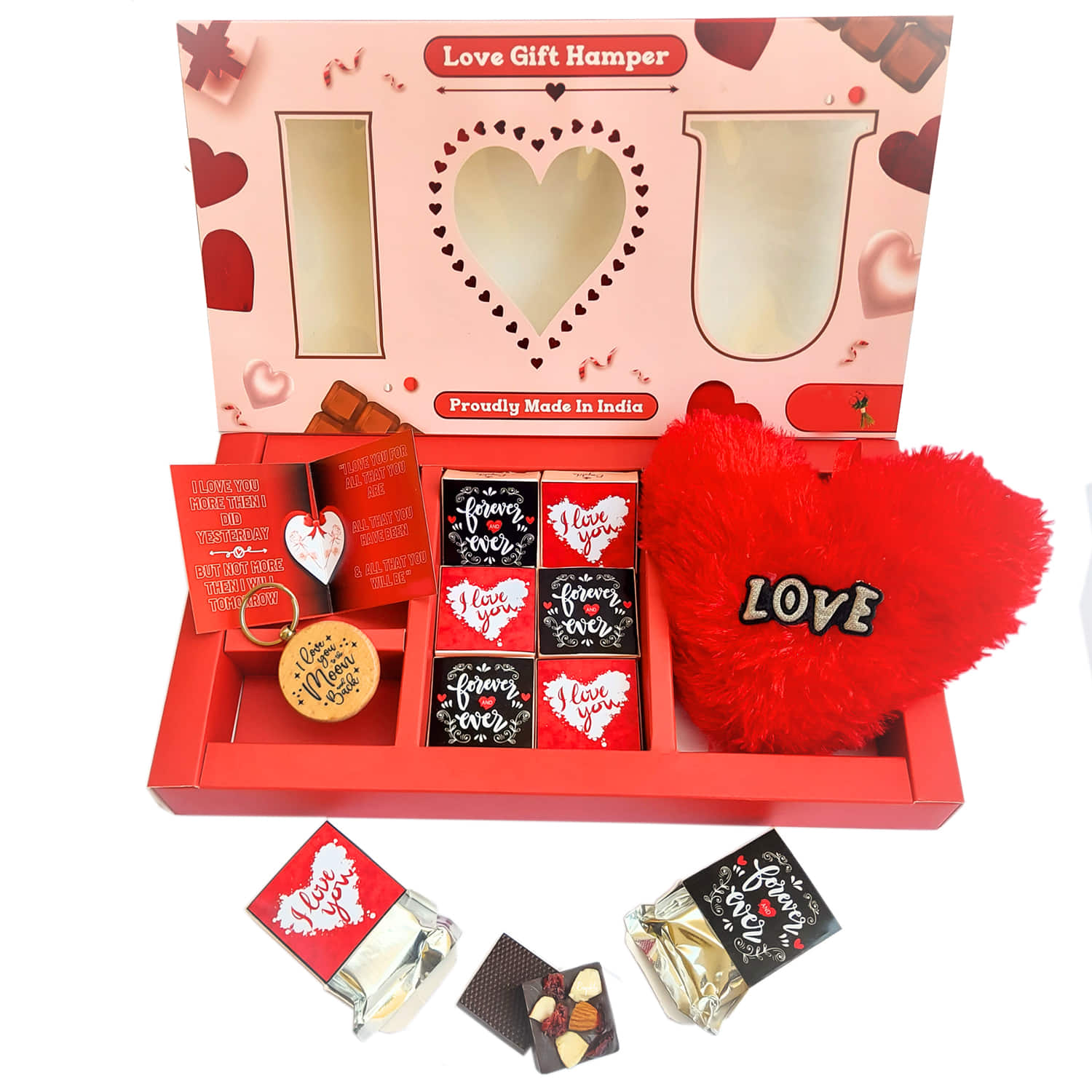 I Love U Forever Delicious Chocolate Box |