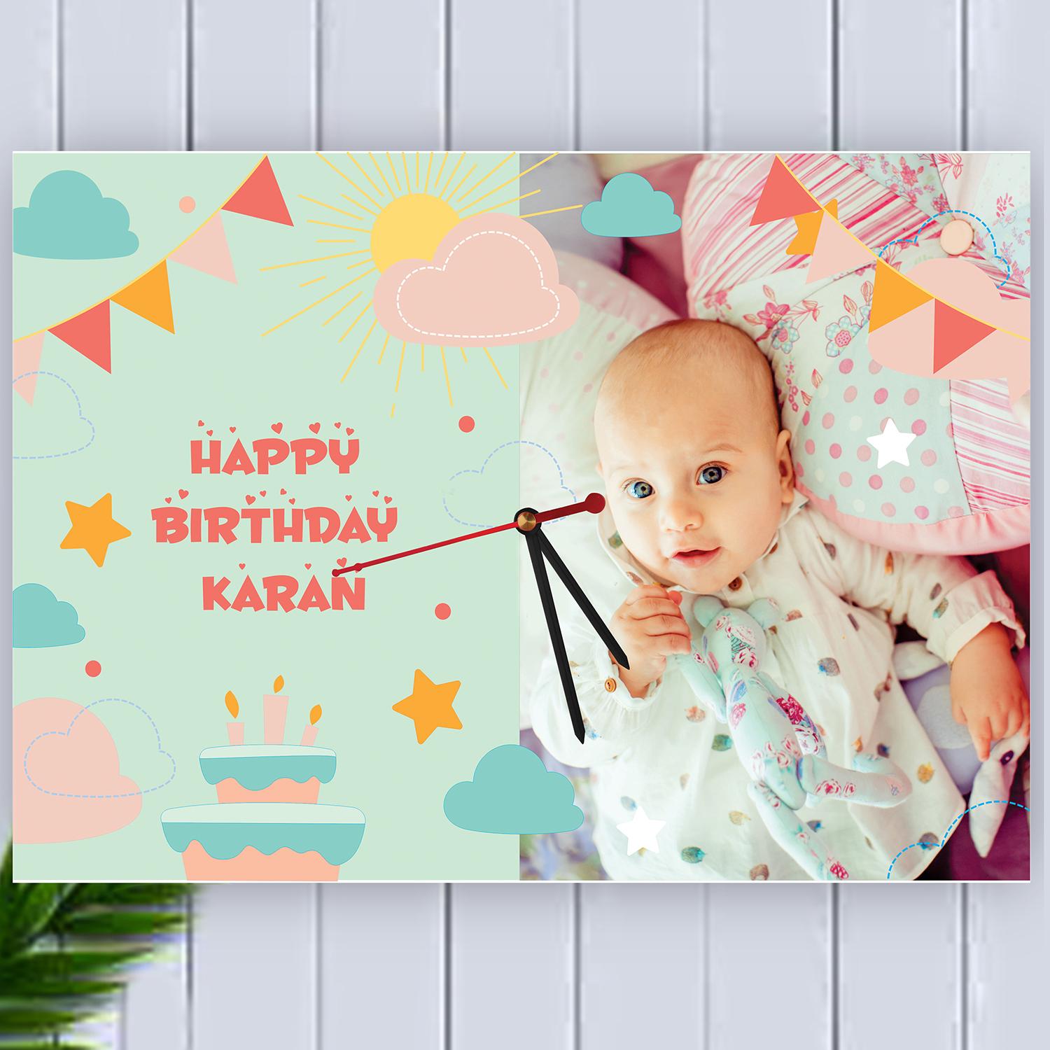 Personalized Picture Clock |