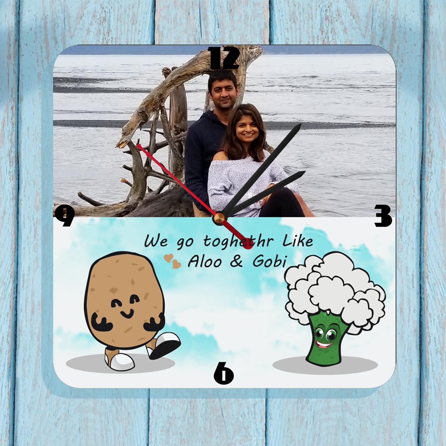 Personalized Family Clock |