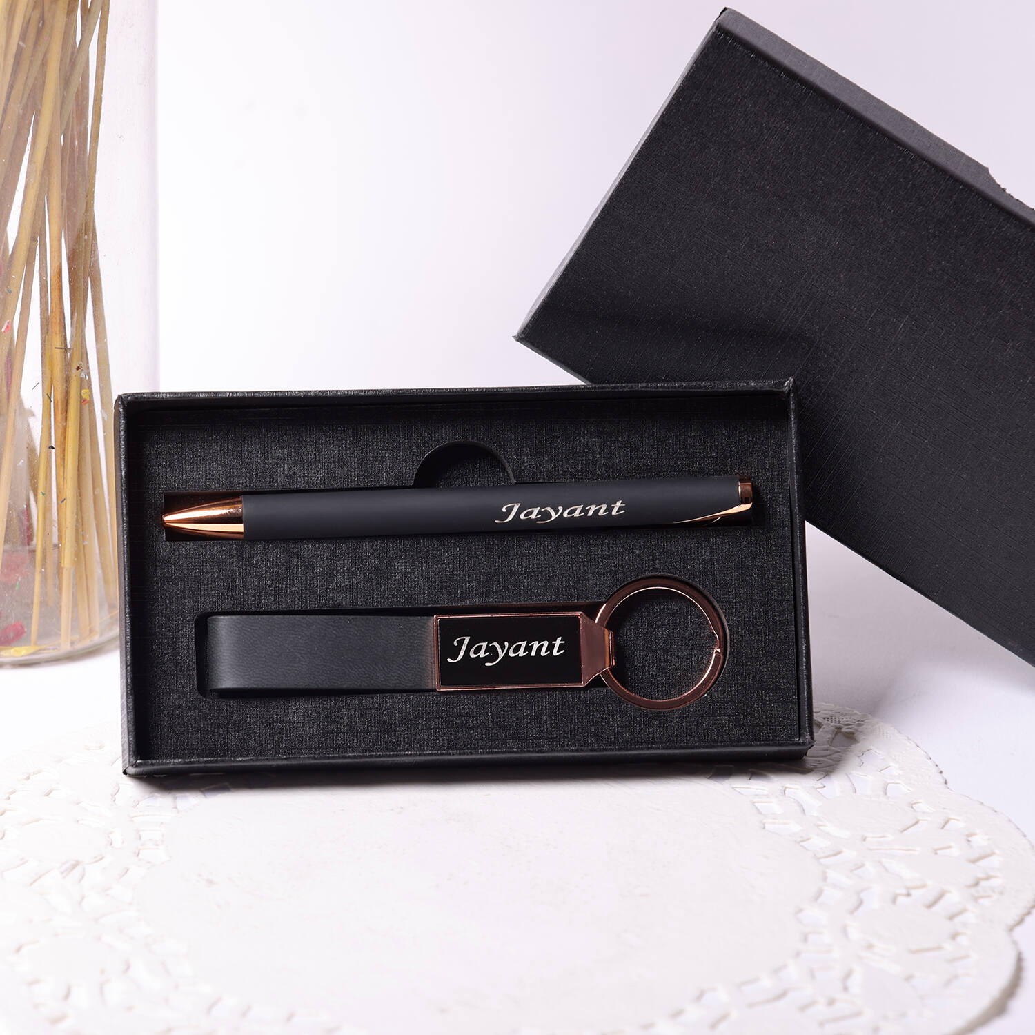 Classic Duo Personalized Gift Box |