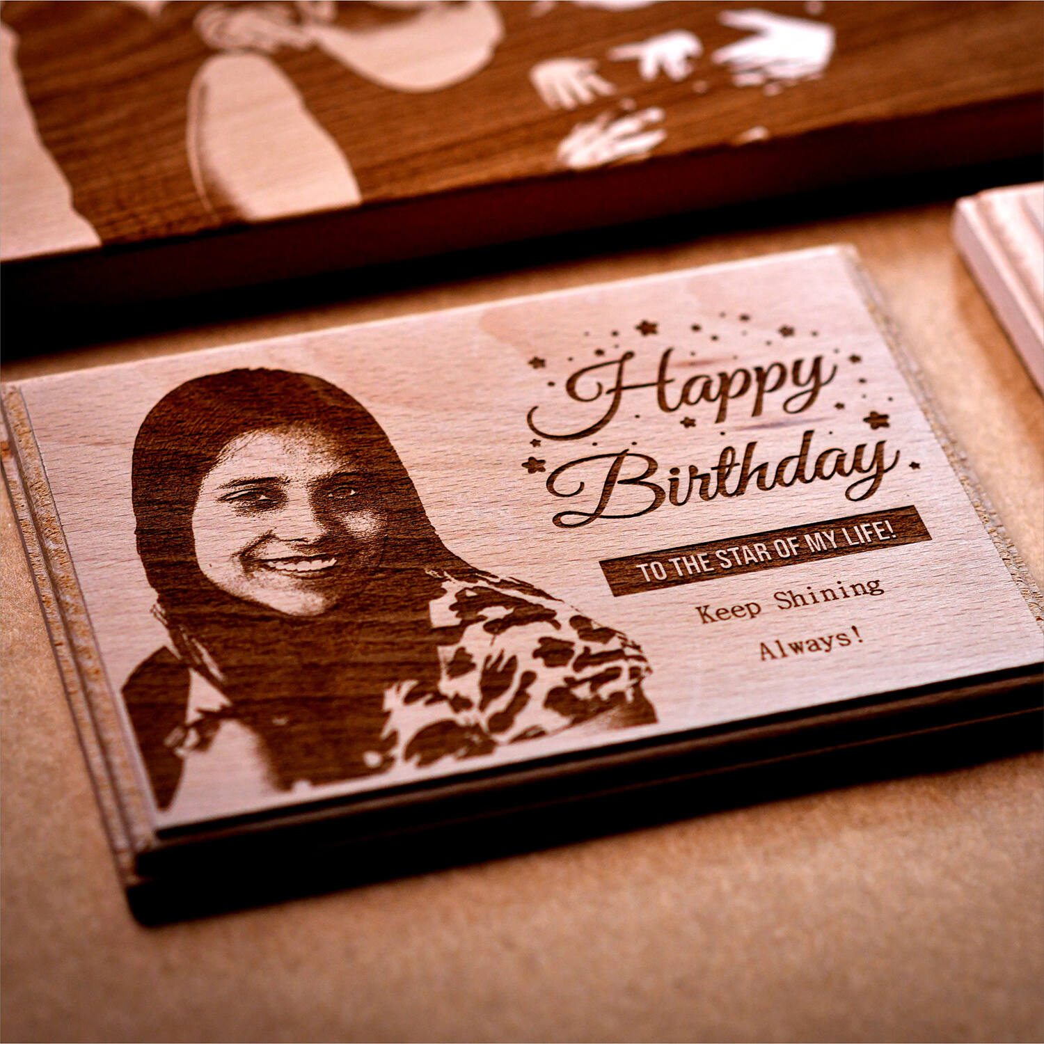 Personalised Birthday Premium Wooden Plaque |