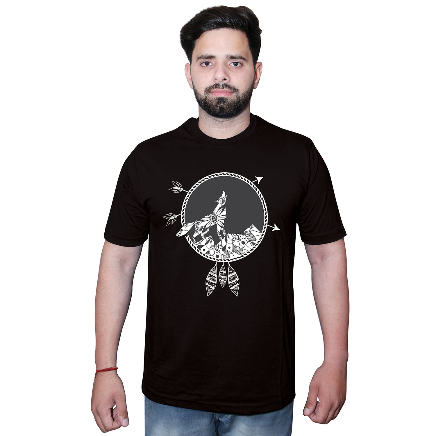 Floral Wolf Tshirt |