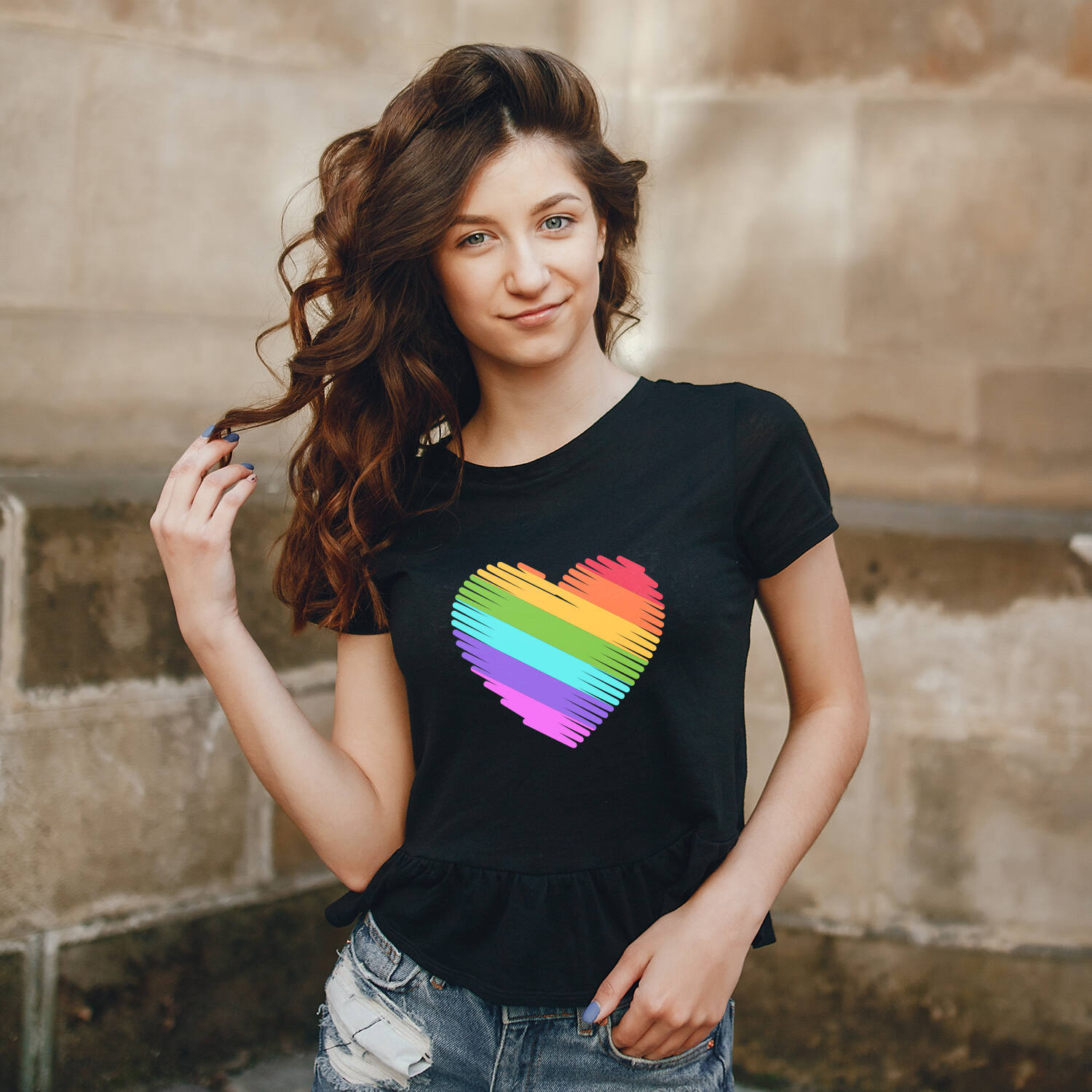 Sweet Valentine Heart Tshirt |