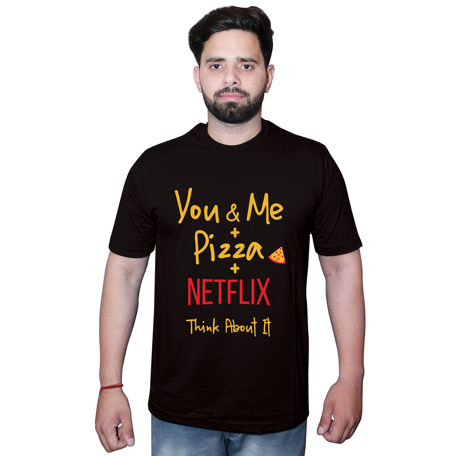 Netflix and Pizza Chill Artwork Tshirt |