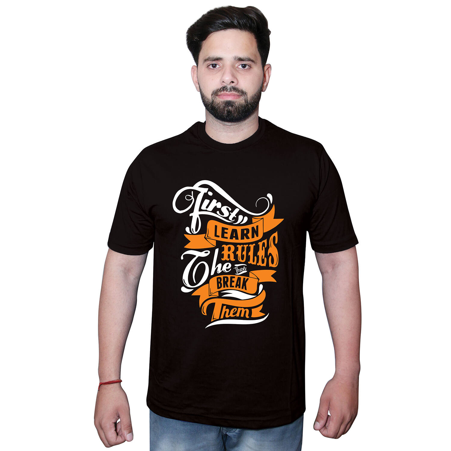 First Learn than Break Rules Unisex Tshirt |
