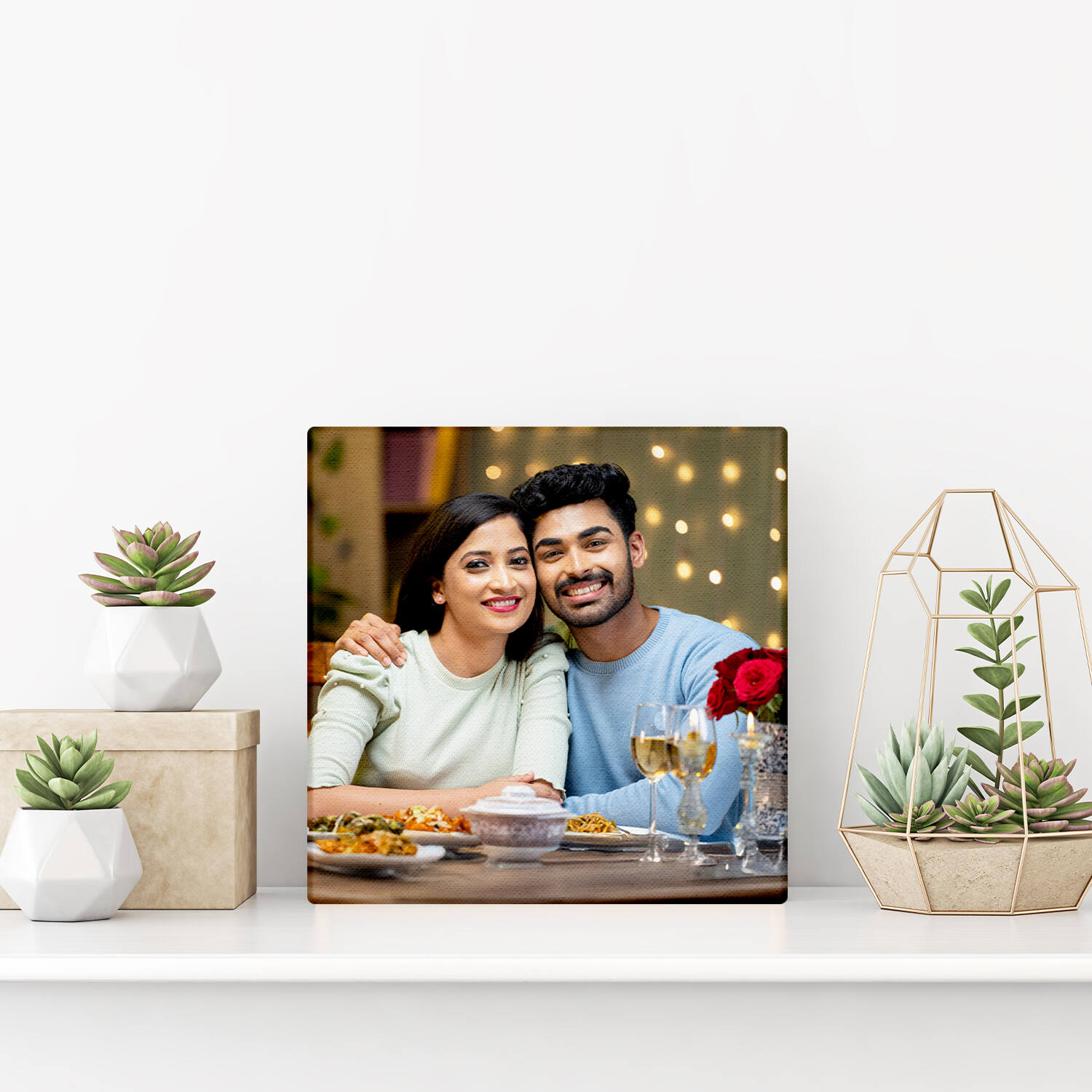 Love Captured Personalised Valentine Photo Frame |
