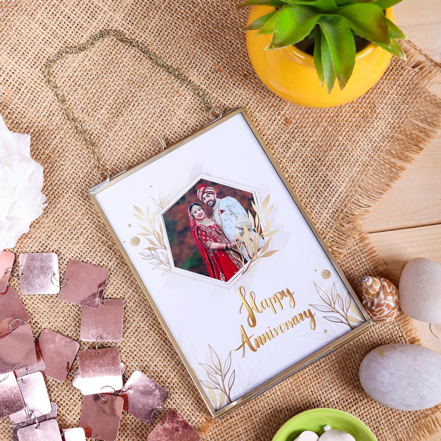 Happy Anniversary Personalized Photo Frame |