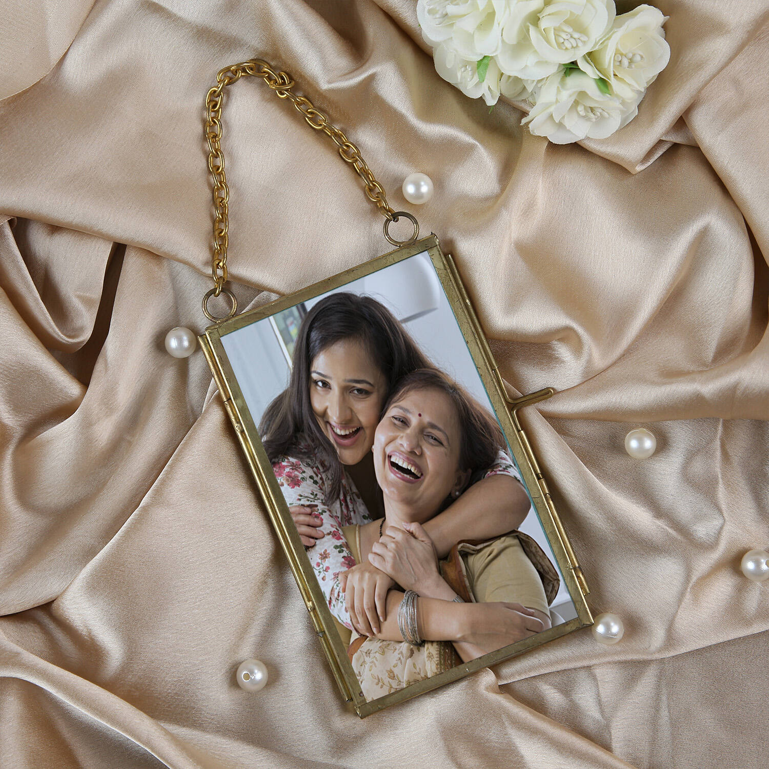 Personalised Classic Brass Photo Frame |