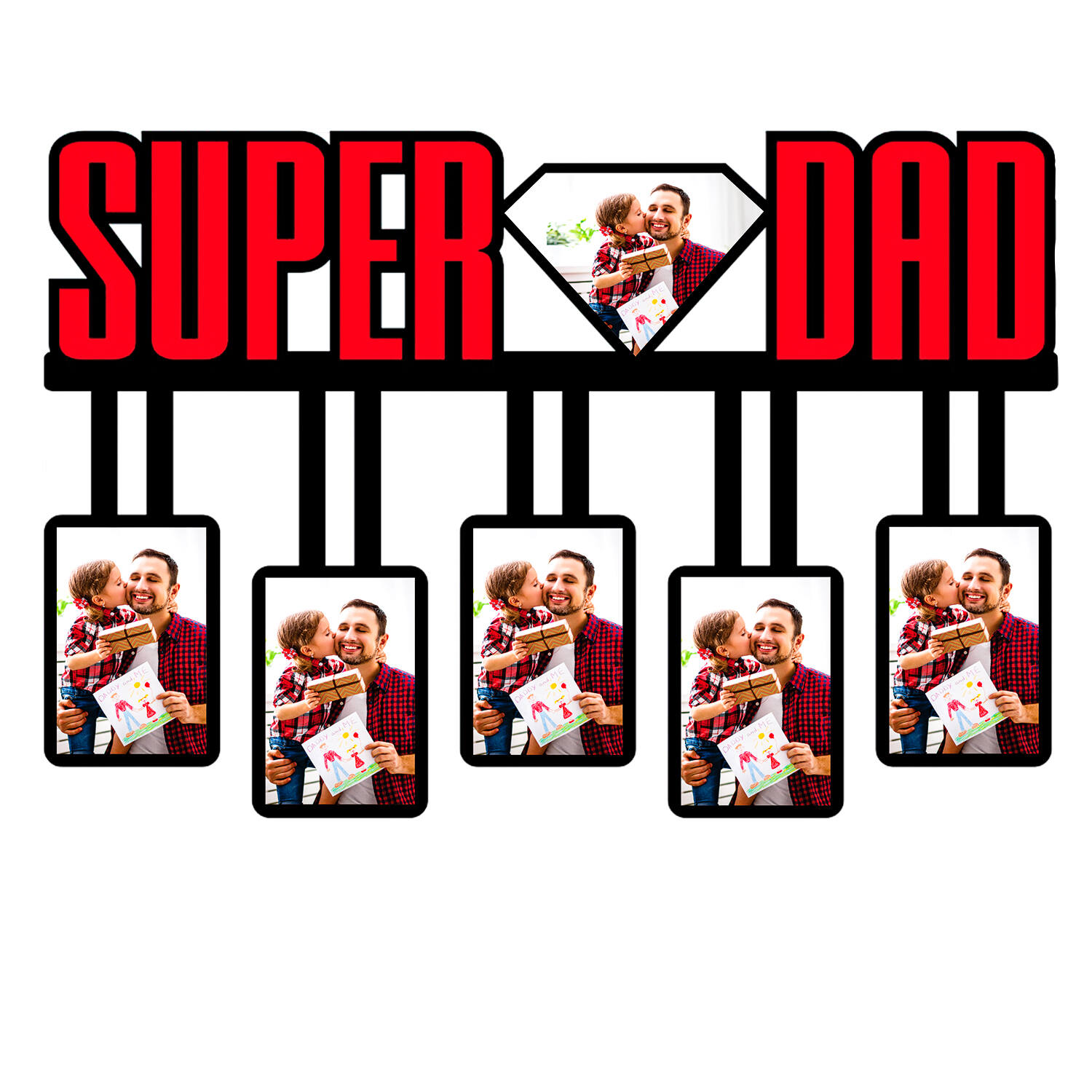Customised Photo Frame for Dad |