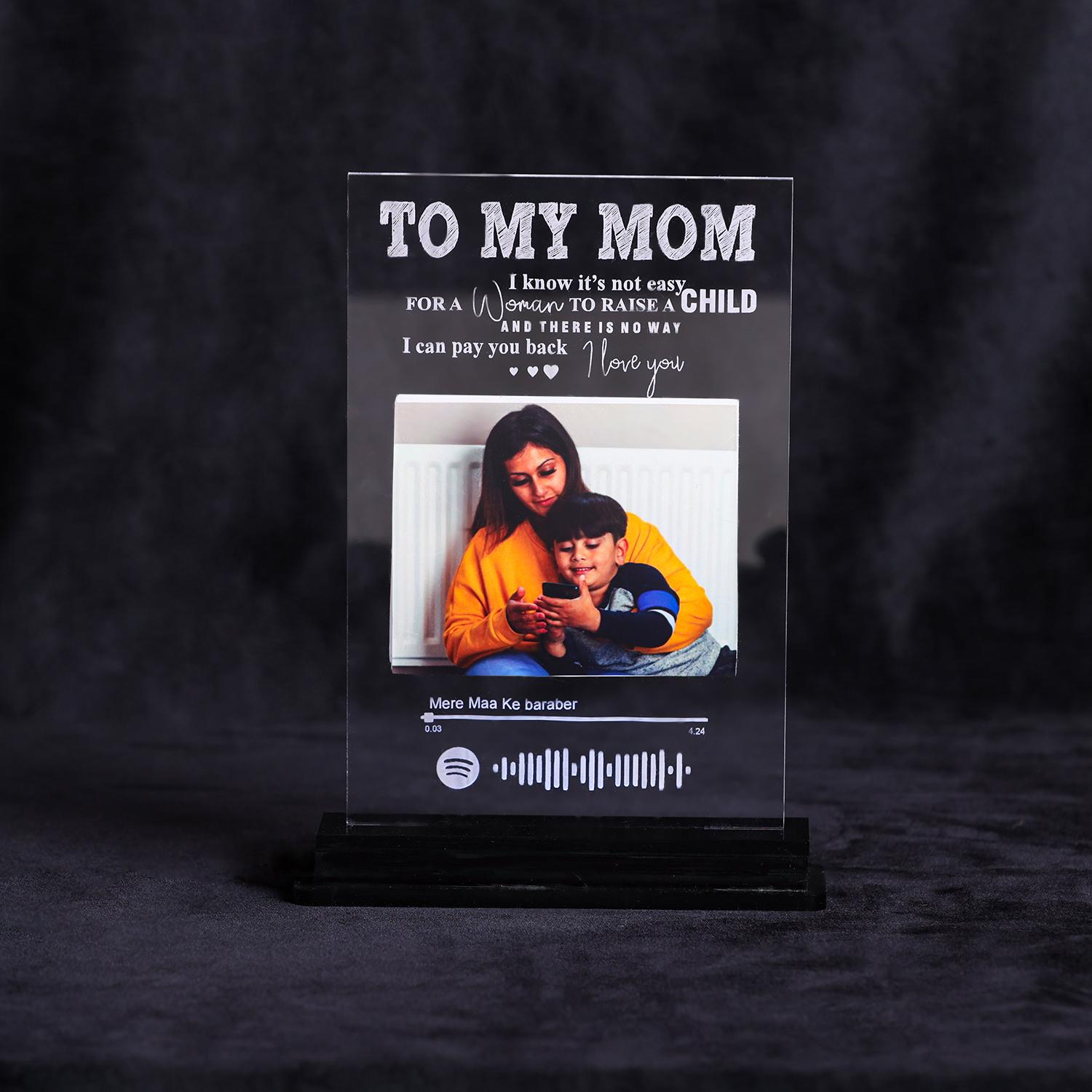 Attractive Mom Spotify Led Table Top |