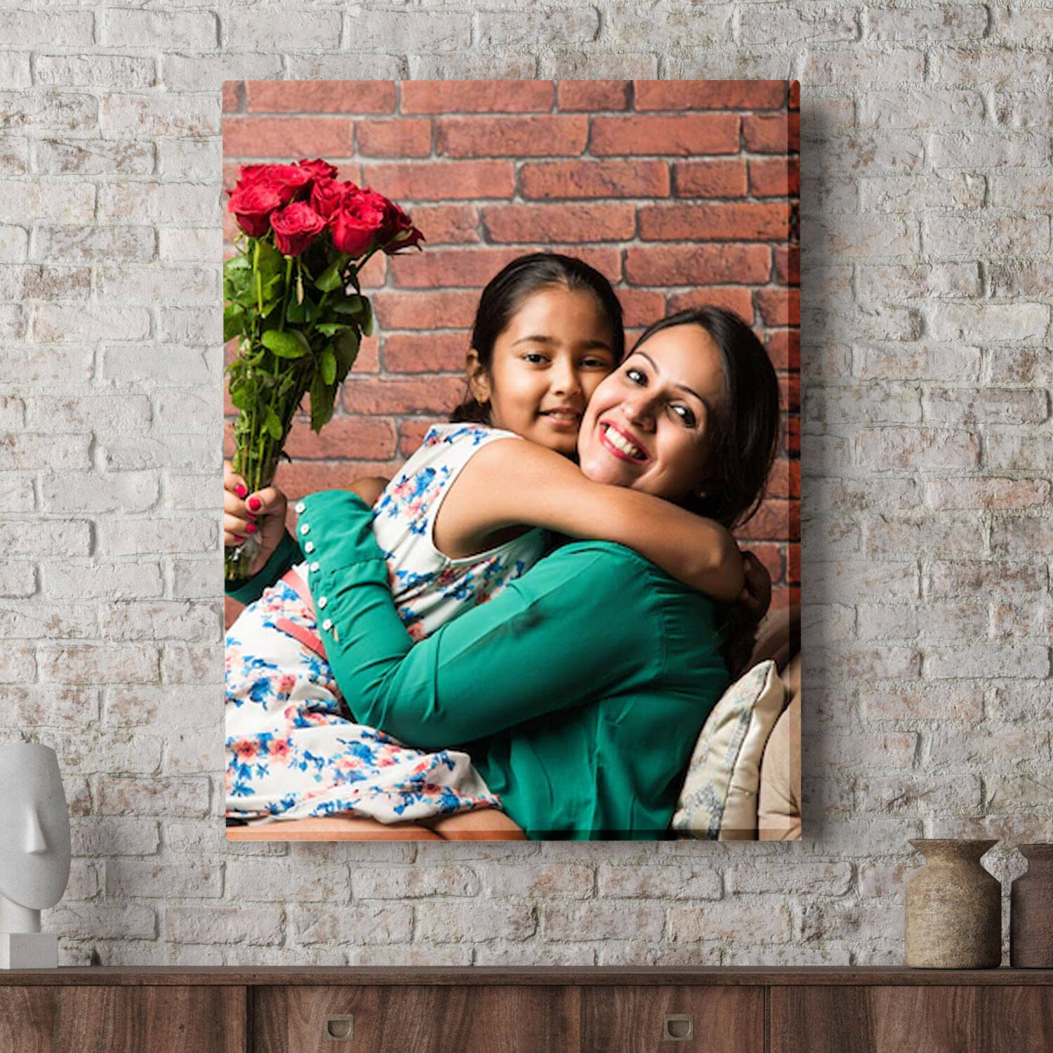 Loving Mom Daughter Frame |