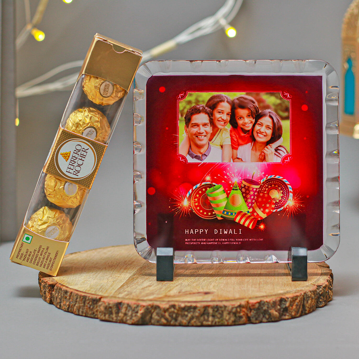 Luxury Glow Frame and Chocolate Treat |
